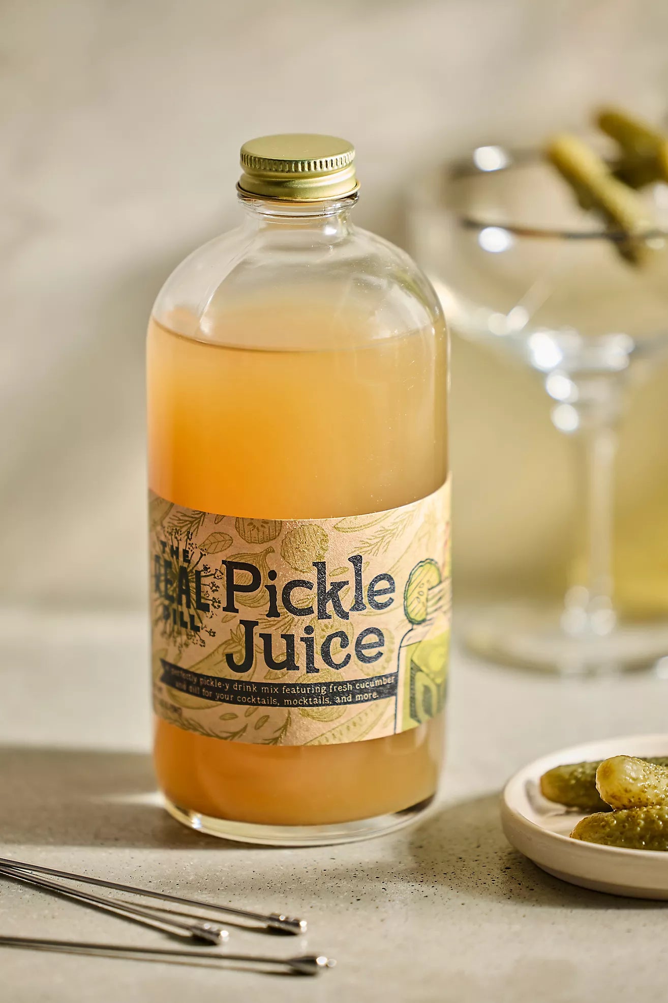 THE REAL DILL - PICKLE JUICE - 16OZ