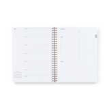 2026 COMPACT TASK PLANNER - NATURAL LINEN