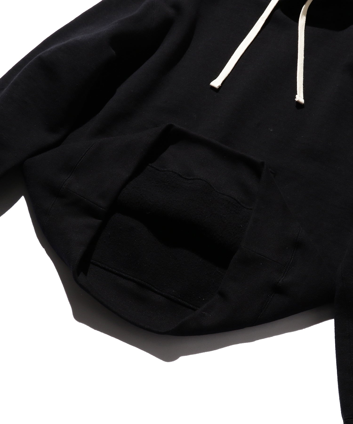 BEAMS+ - SWEAT PULLOVER HOODIE - BLACK