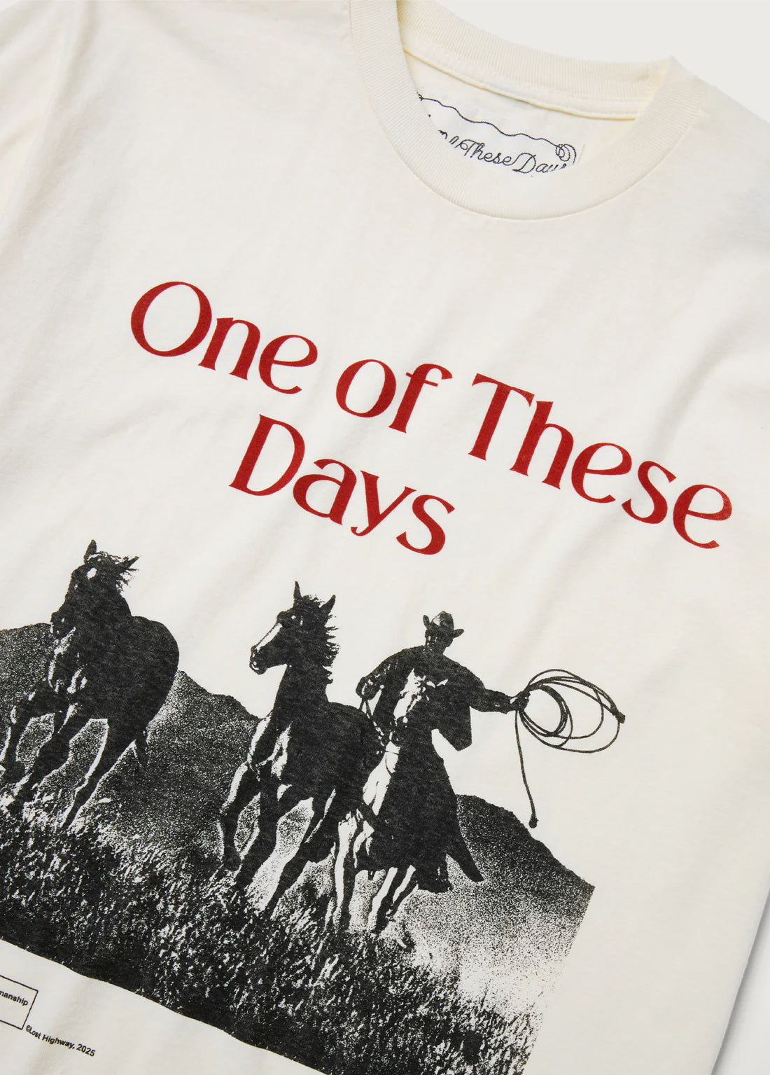 ONE OF THESE DAYS - TEE - ACROSS THE PLAINS - BONE