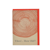 GREETING CARD - TREE RINGS