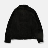 ZIP WORK JACKET - #12 BLACK