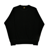 BIG WAFFLE CREW TOP - #3 BLACK