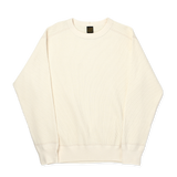 BIG WAFFLE CREW TOP - #2 NATURAL