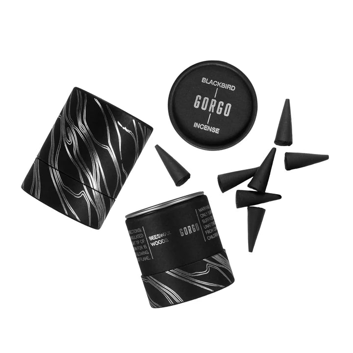 BLACKBIRD - INCENSE CONES - GORGO