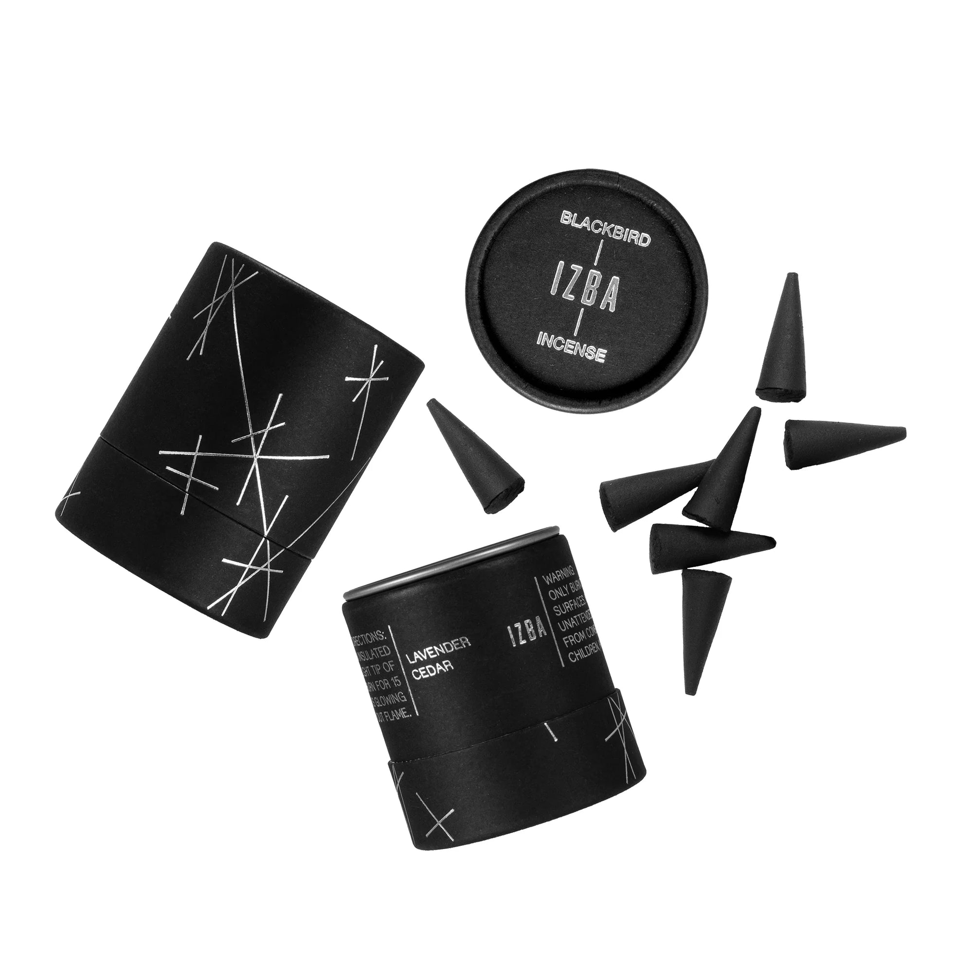 BLACKBIRD - INCENSE CONES - IZBA
