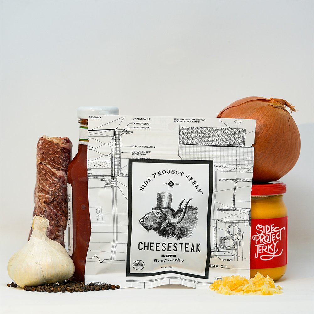 SIDE PROJECT JERKY - CHEESESTEAK