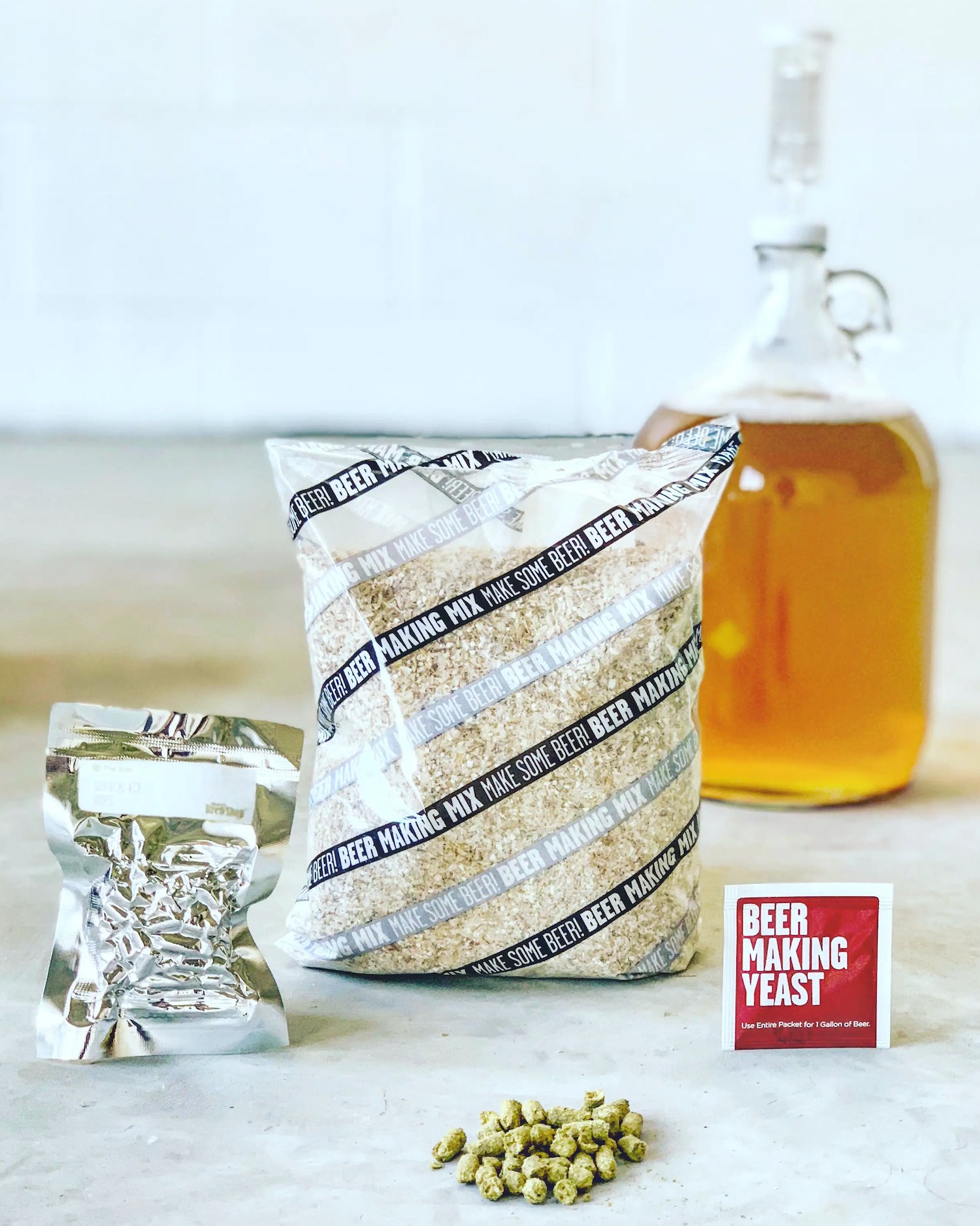 BROOKLYN BREW SHOP - BEER MAKING KIT - BRUXELLES BLONDE