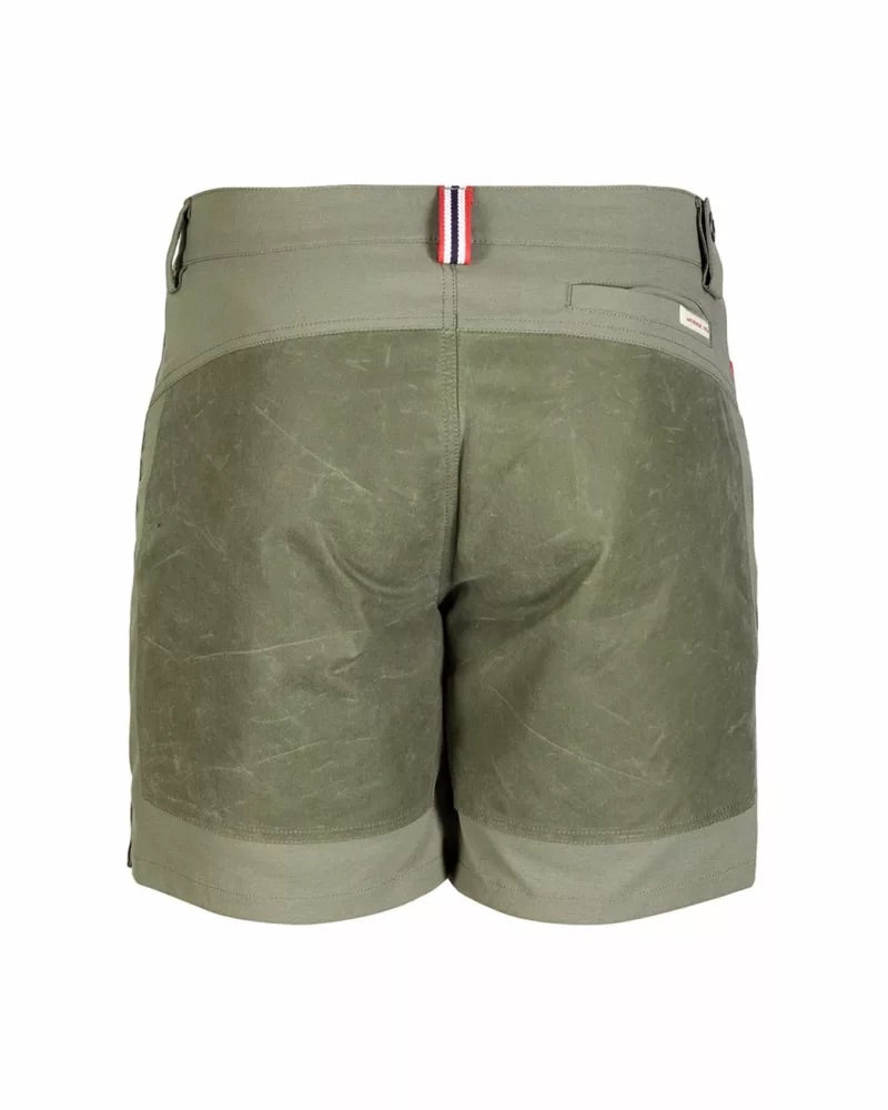 AMUNDSEN - FIELD SHORTS - 7 INCH - BLUE SURF/OLIVE ASH