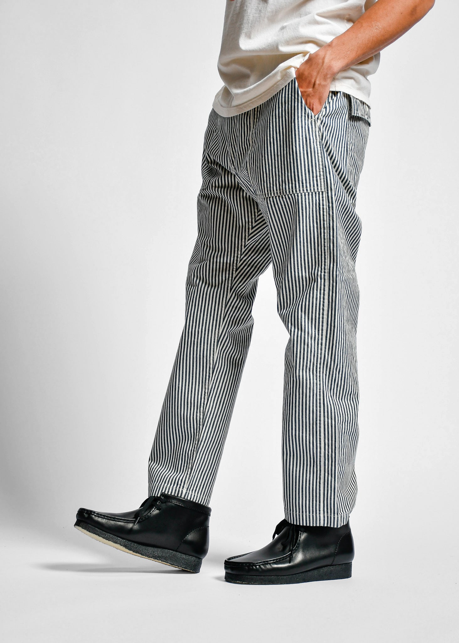 ORDINARY FITS - FATIGUE PANTS - STRIPE