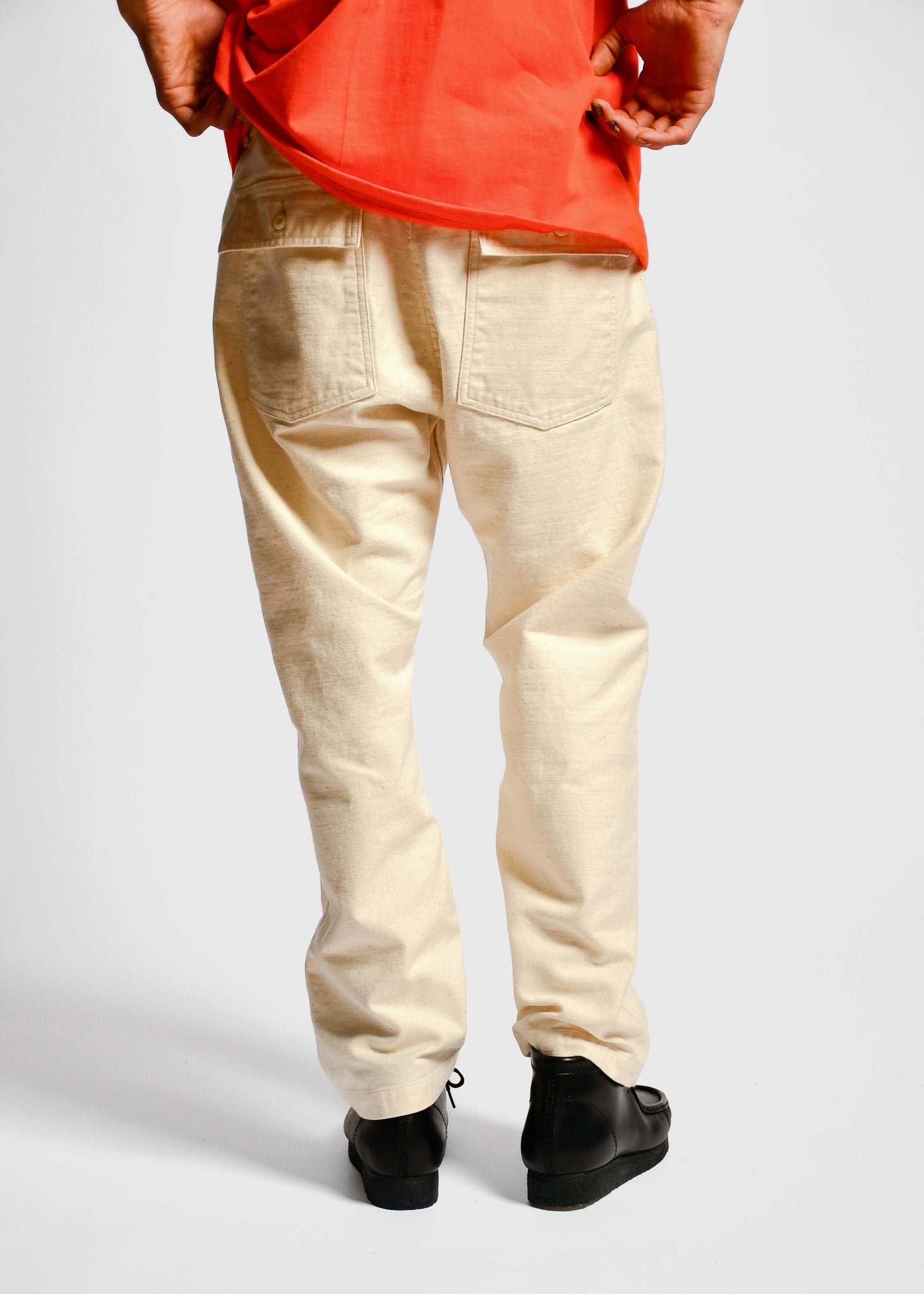ORDINARY FITS - FATIGUE PANTS - ECRU