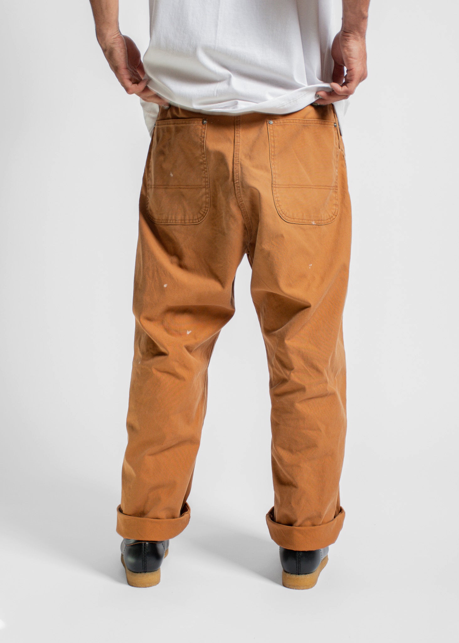 ORDINARY FITS - BELL PANTS - BROWN