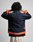 RANDY'S GARMENTS - SERVICE JACKET - DARK NAVY/ORANGE - JA001