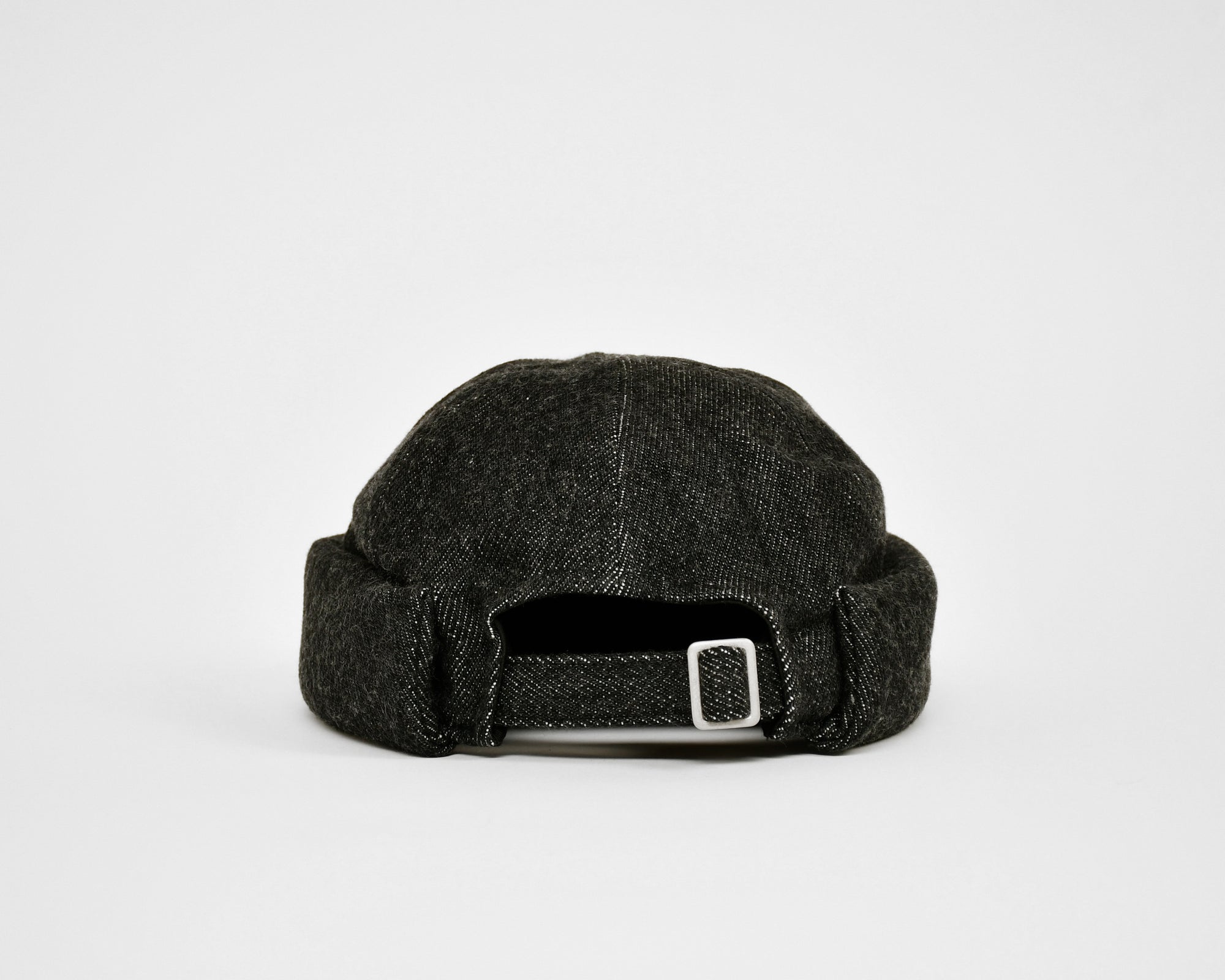 RACAL - DENIM ROLL CAP - BLACK