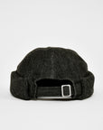 RACAL - DENIM ROLL CAP - BLACK