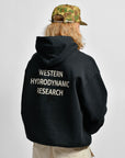 WHR - PLUMERIA HOODIE - BLACK