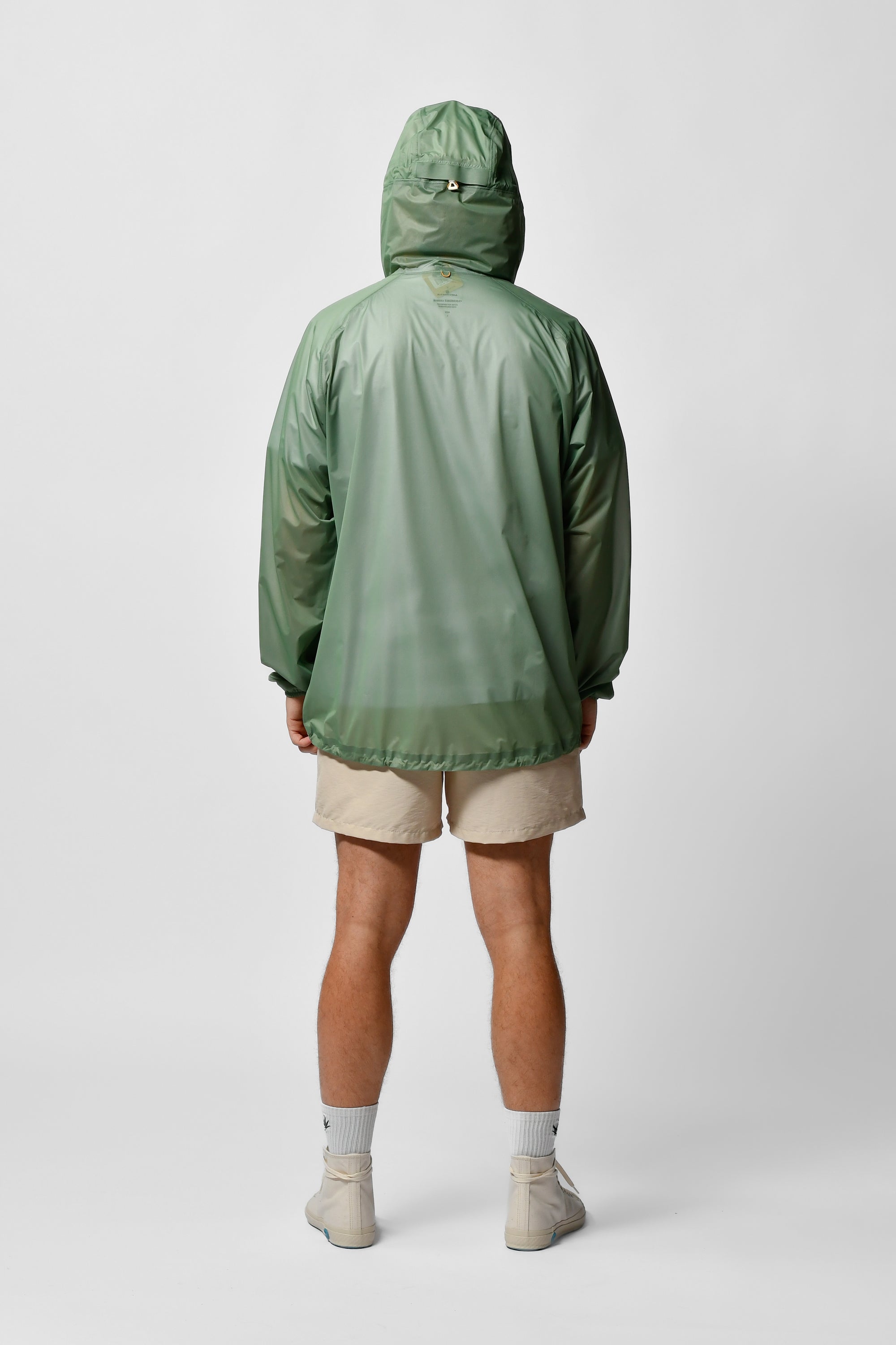AMUNDSEN - CLOUDBURST ANORAK - MULBERRY GREEN
