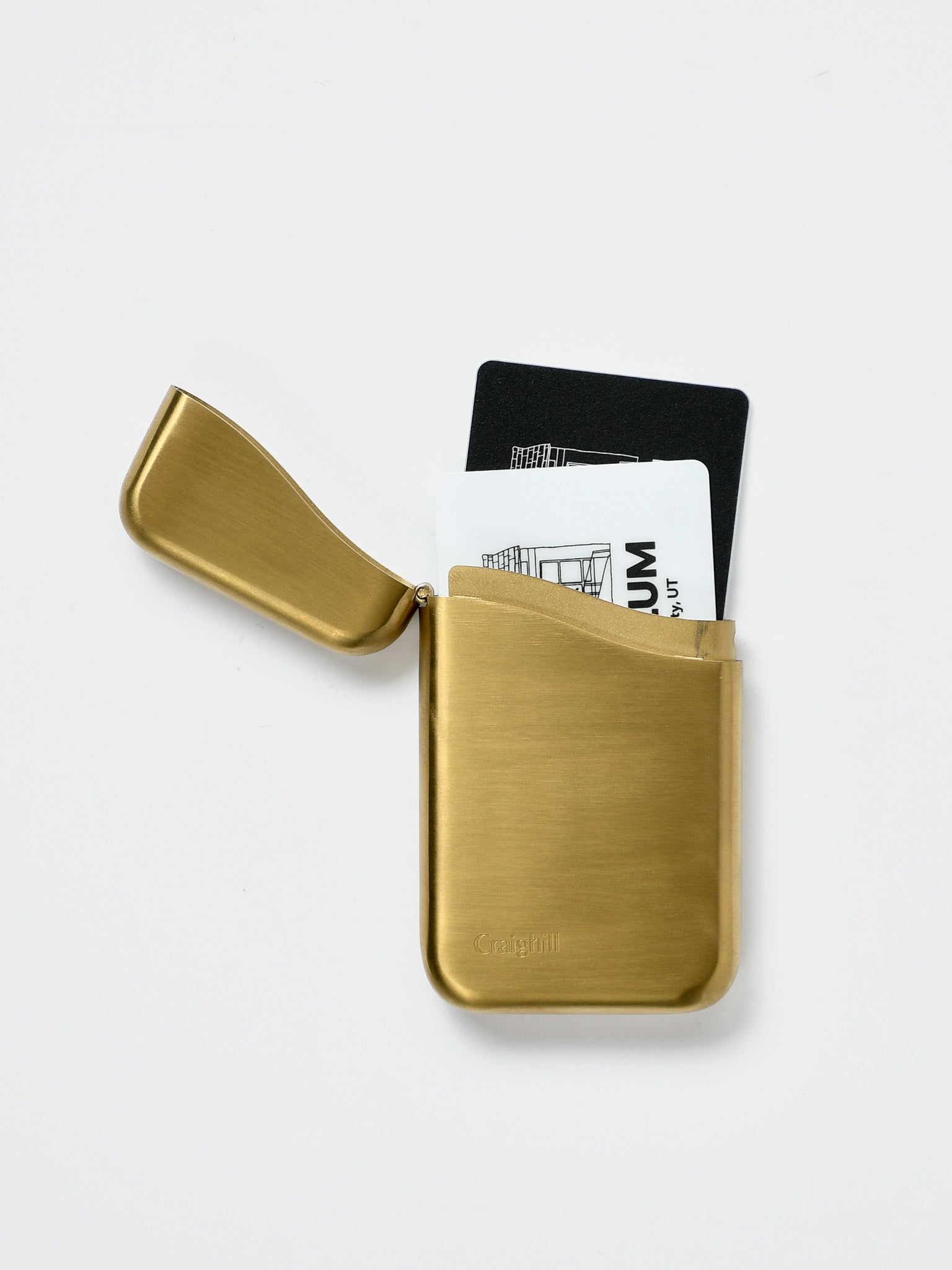 CRAIGHILL - CARD CASE - BRASS