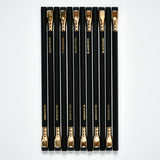 MATTE PENCILS - BLACK