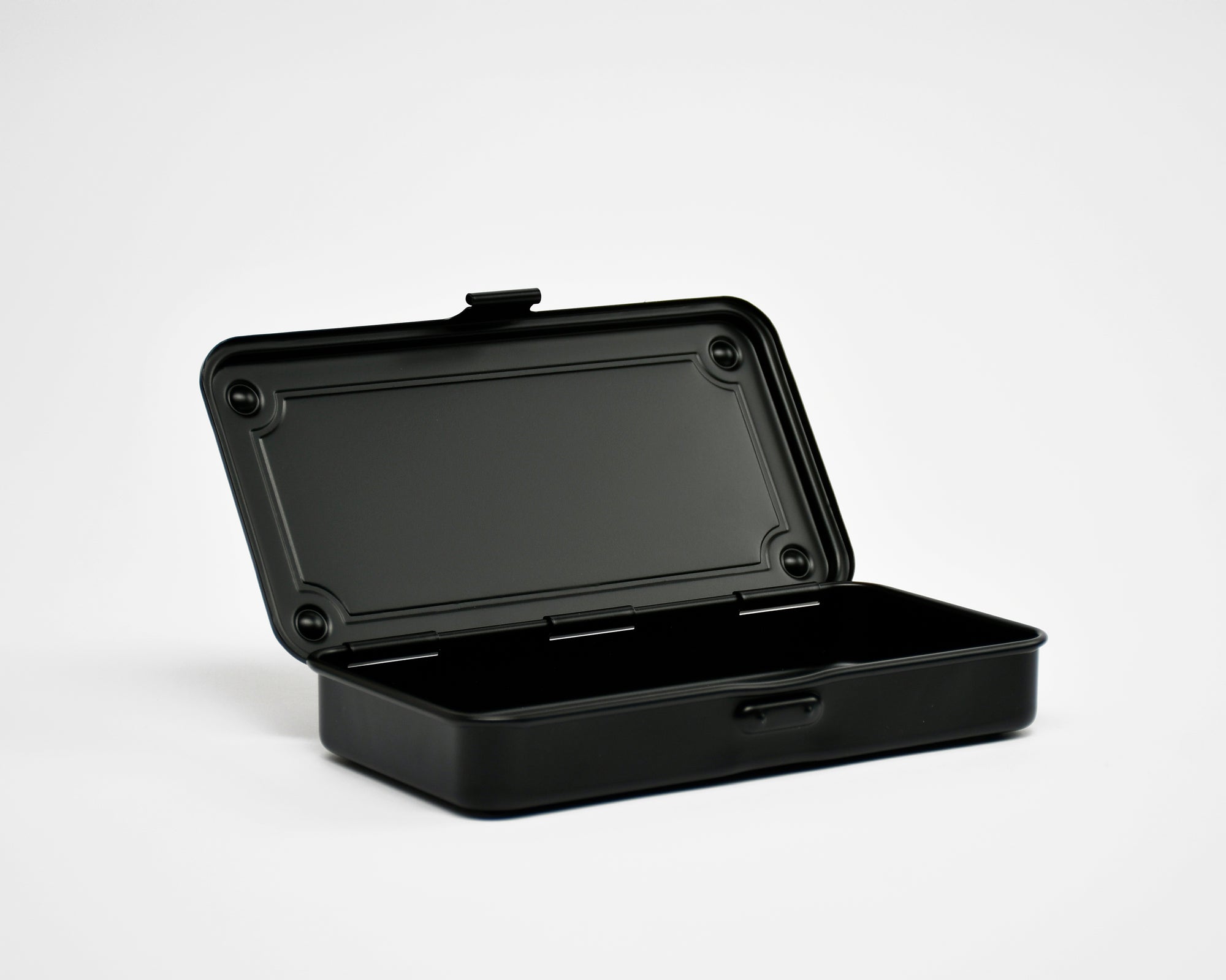 TOYO STEEL - SMALL TRUNK SHAPED BOX - T-192 - BLACK