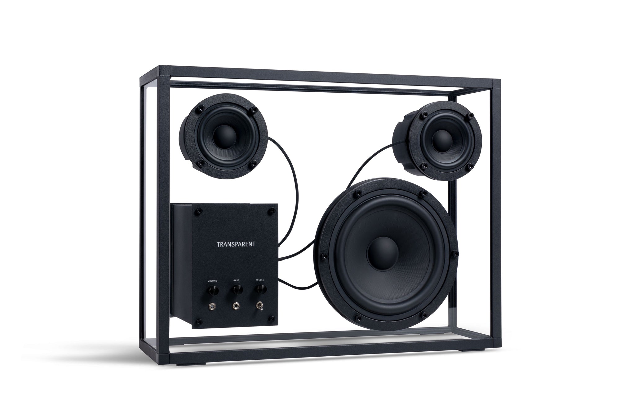 TRANSPARENT - SPEAKER - BLACK