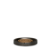 AGAVE BASIN INCENSE HOLDER - BLACKENED BRASS