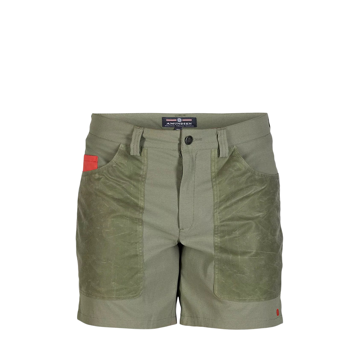 AMUNDSEN - FIELD SHORTS - 7 INCH - BLUE SURF/OLIVE ASH
