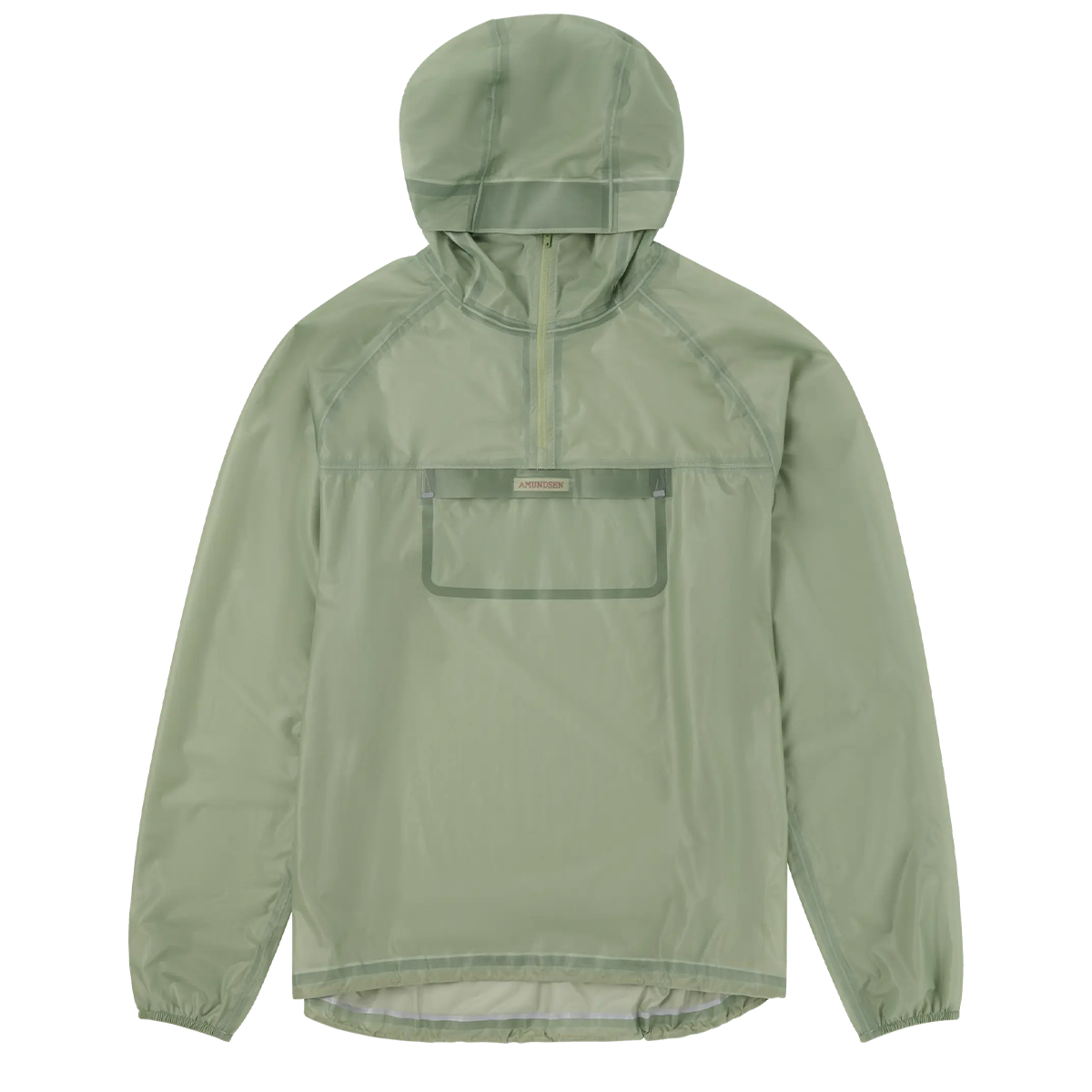 AMUNDSEN - CLOUDBURST ANORAK - MULBERRY GREEN