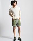 AMUNDSEN - FIELD SHORTS - 7 INCH - BLUE SURF/OLIVE ASH