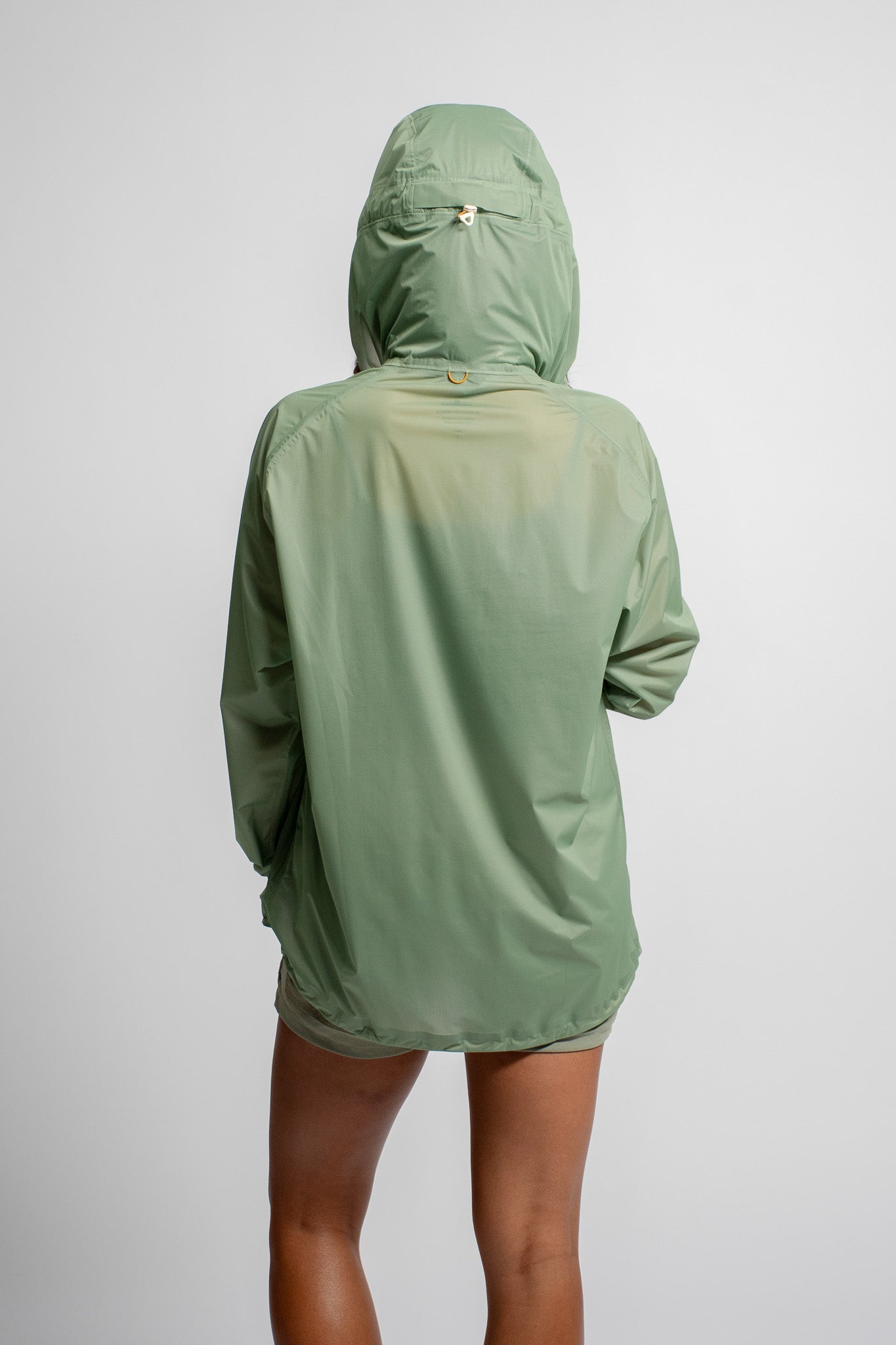 AMUNDSEN - CLOUDBURST ANORAK - MULBERRY GREEN