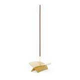 CIRCLE BRASS INCENSE STAND