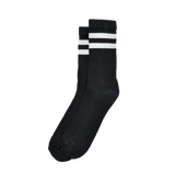 THE RETRO - DOUBLE STRIPE - BLACK