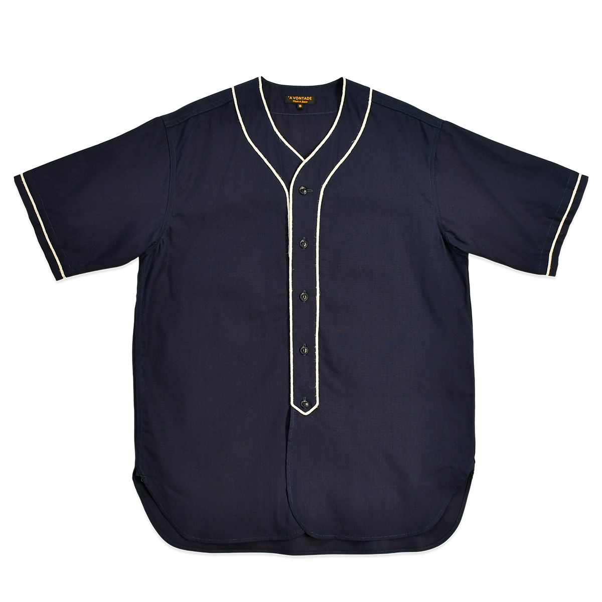 A VONTADE - BASEBALL SHIRT - INDIGO