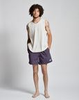 BATHER - SWIM TRUNK - SOLID - PLUM