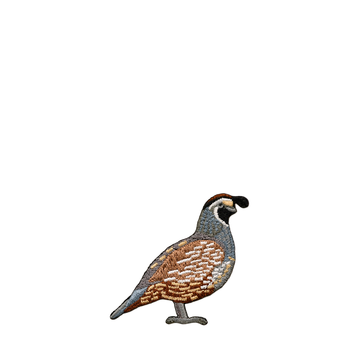 BIRD COLLECTIVE - PATCH - CALIFORNIA QUAIL