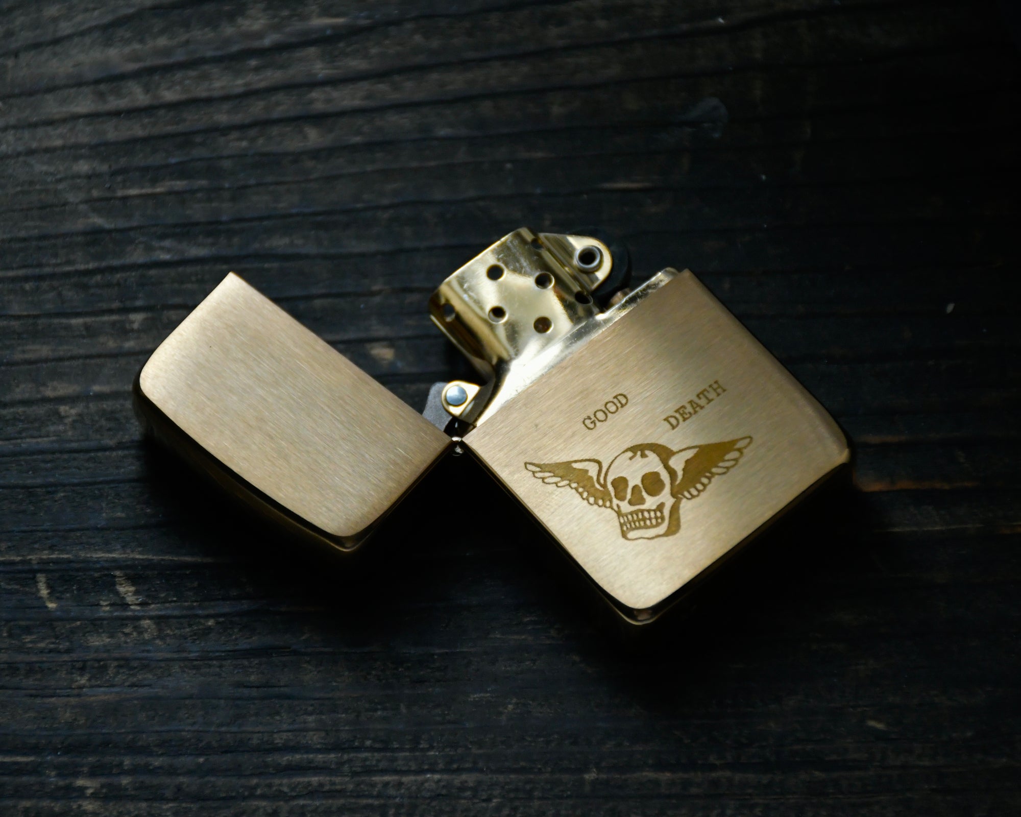 CURRICULUM - BRASS LIGHTER - GOOD DEATH