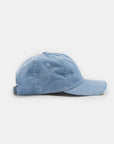 DEHEN - BASEBALL CAP - DUSTY BLUE CORD