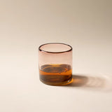 SHORT RECYCLED GLASS - AMETHYST