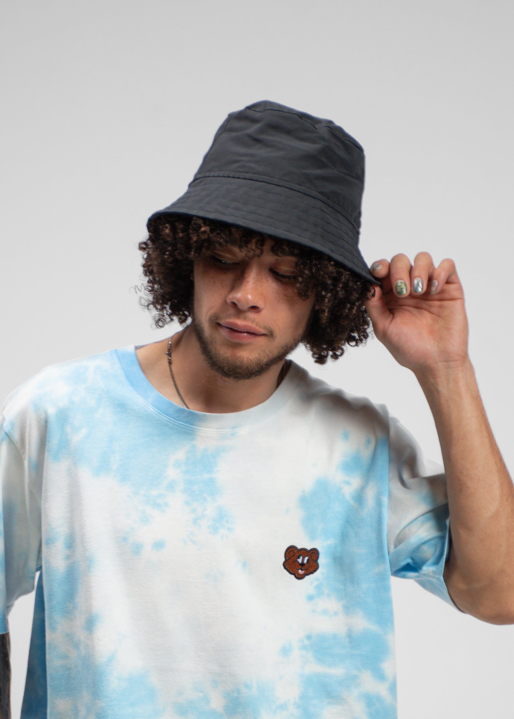 HOWLIN - DREAM ON DREAMER HAT - NYLON - BLACK