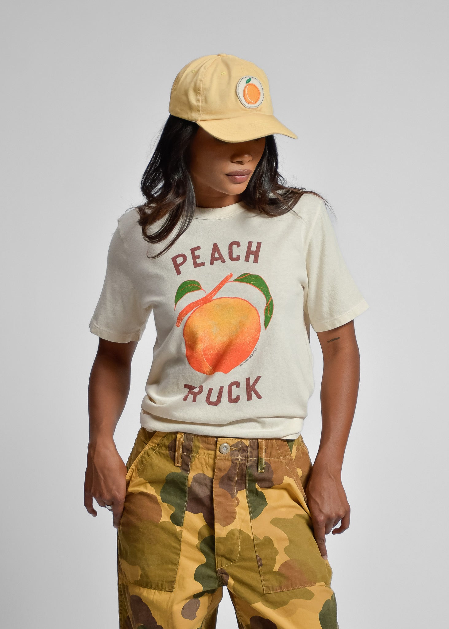 IMOGENE + WILLIE - HAT - PEACH TRUCK