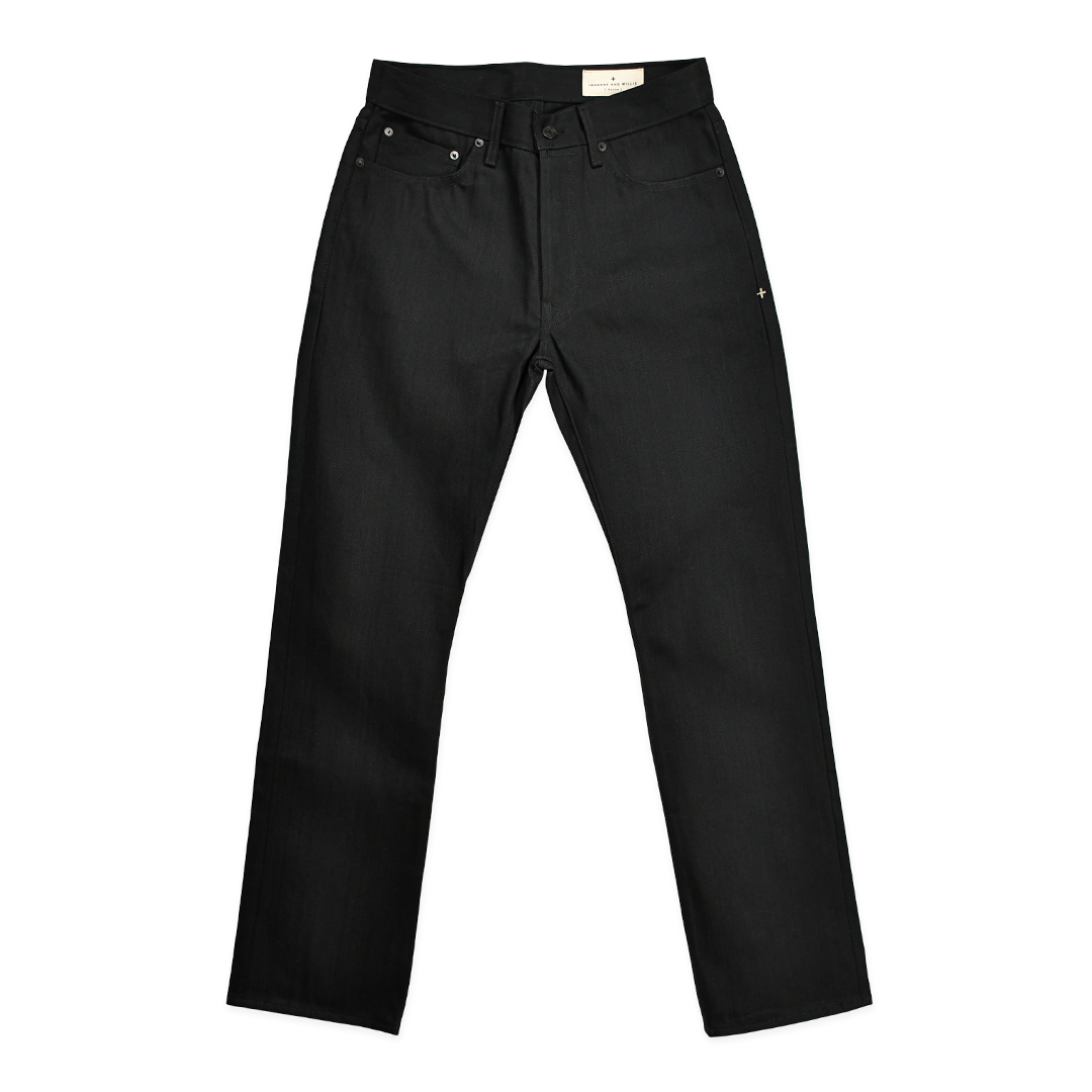 IMOGENE + WILLIE - WILLIE DENIM - BLACK RIGID JP