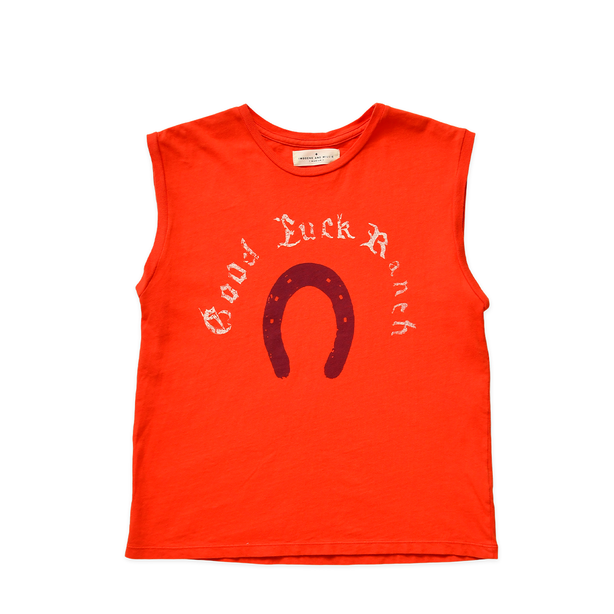 IMOGENE + WILLIE - MUSCLE TEE - GOOD LUCK