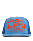 IMOGENE + WILLIE - TRUCKER HAT - BRONCO - BLUE