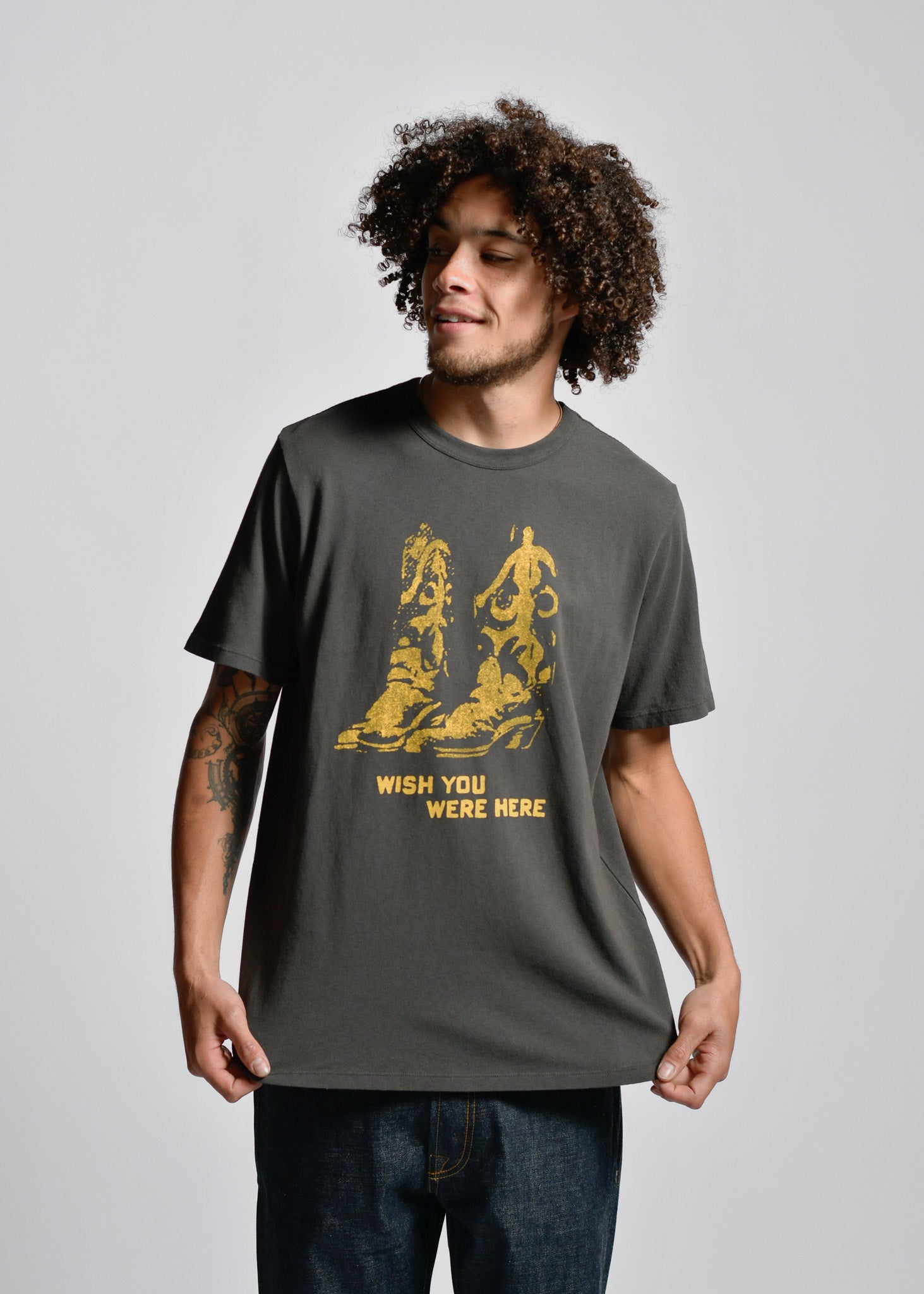 IMOGENE + WILLIE - GRAPHIC TEE - TWO STEP