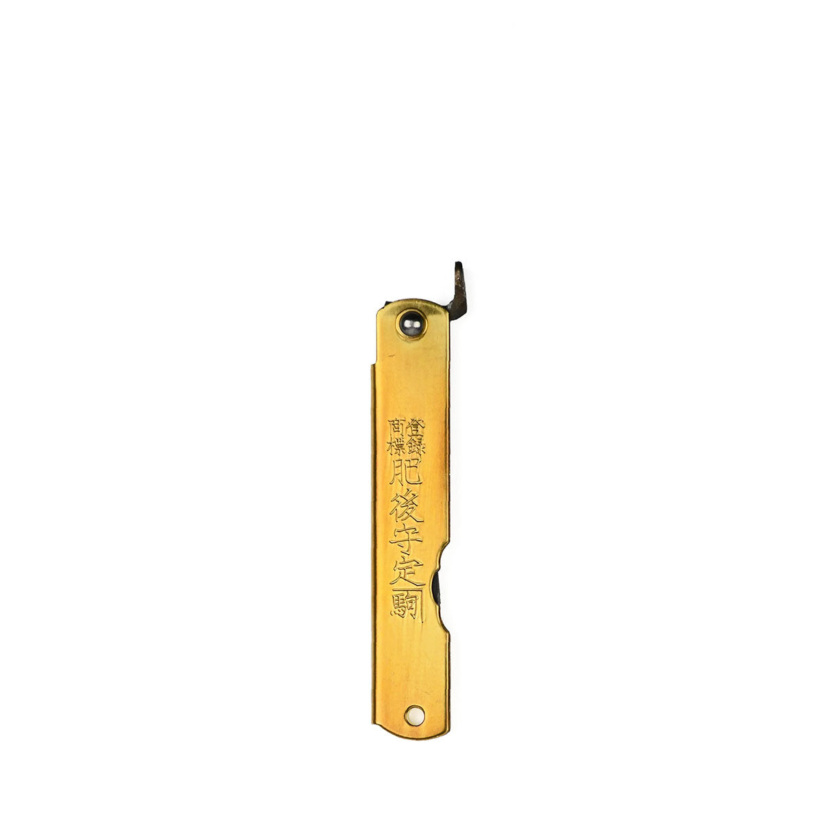 HIGONOKAMI - JAPANESE FOLDER - TS640 - BRASS