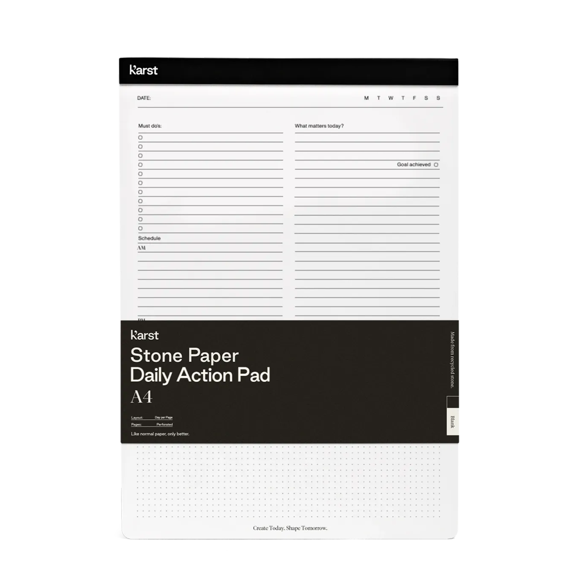 KARST - A4 DAILY ACTION PAD