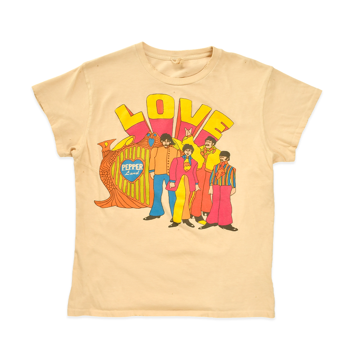MADEWORN - BEATLES - TEA STAINED
