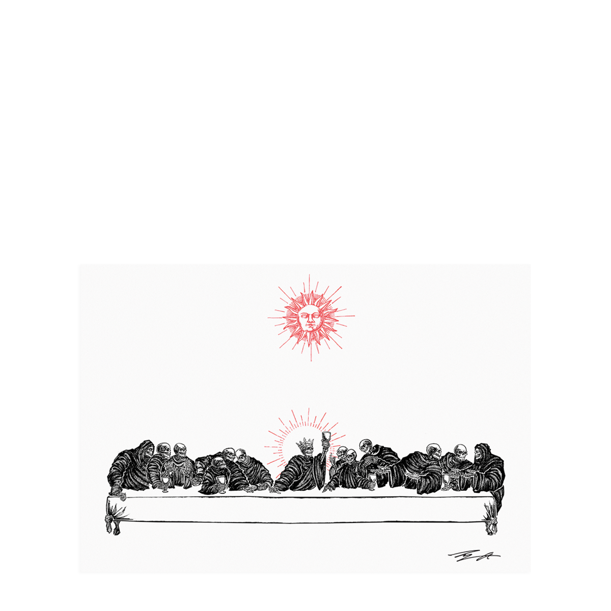 MICAH ULRICH - LAST SUPPER PRINT