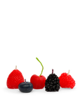 HAPPY ORGANICS - BIRTHDAY CANDLES - MIXED BERRY