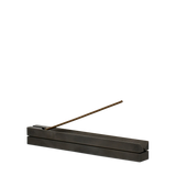 NARROW STICK INCENSE HOLDER - BLACKENED BRASS